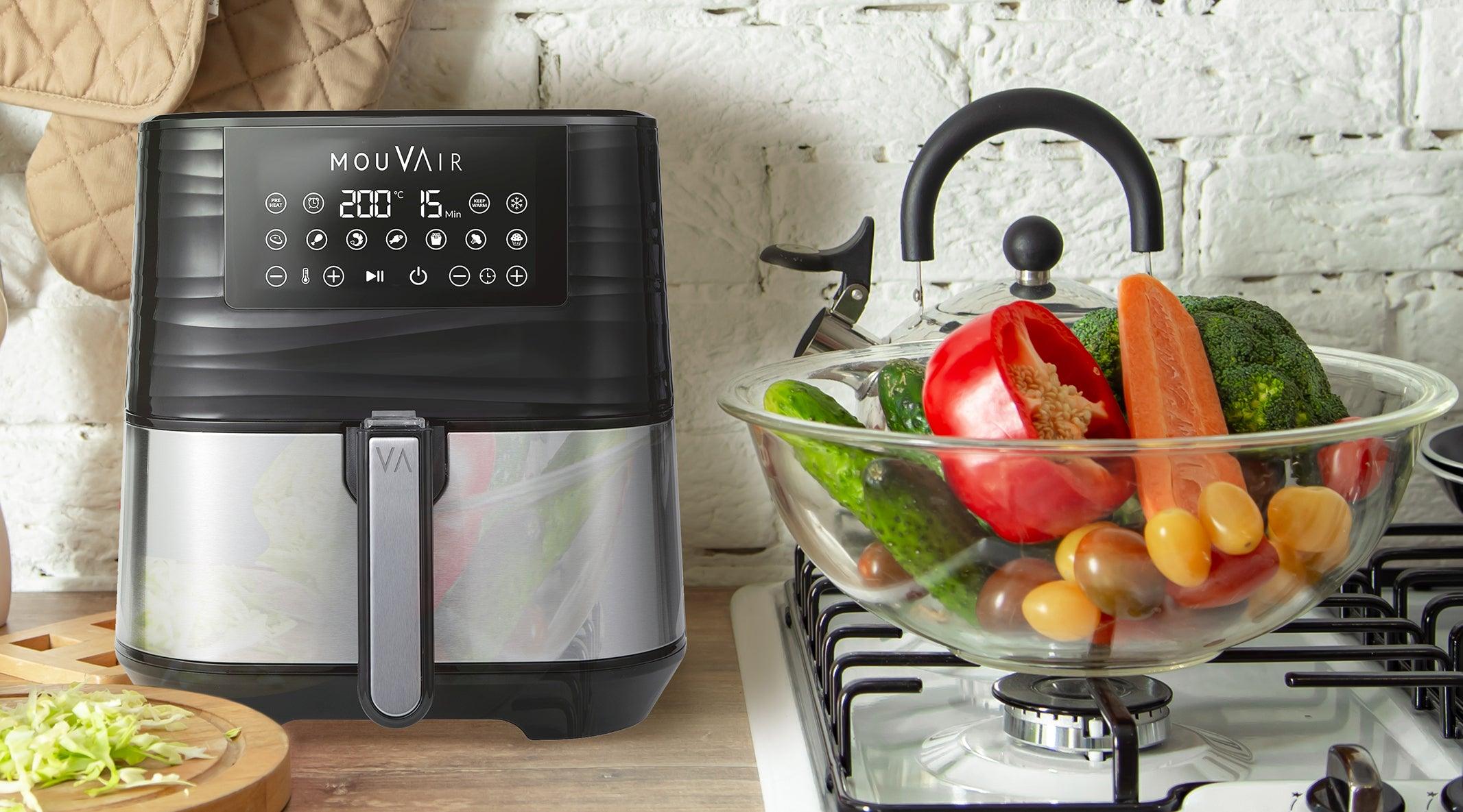 10 beneficios de cocinar con freidora de aire - Mouvair