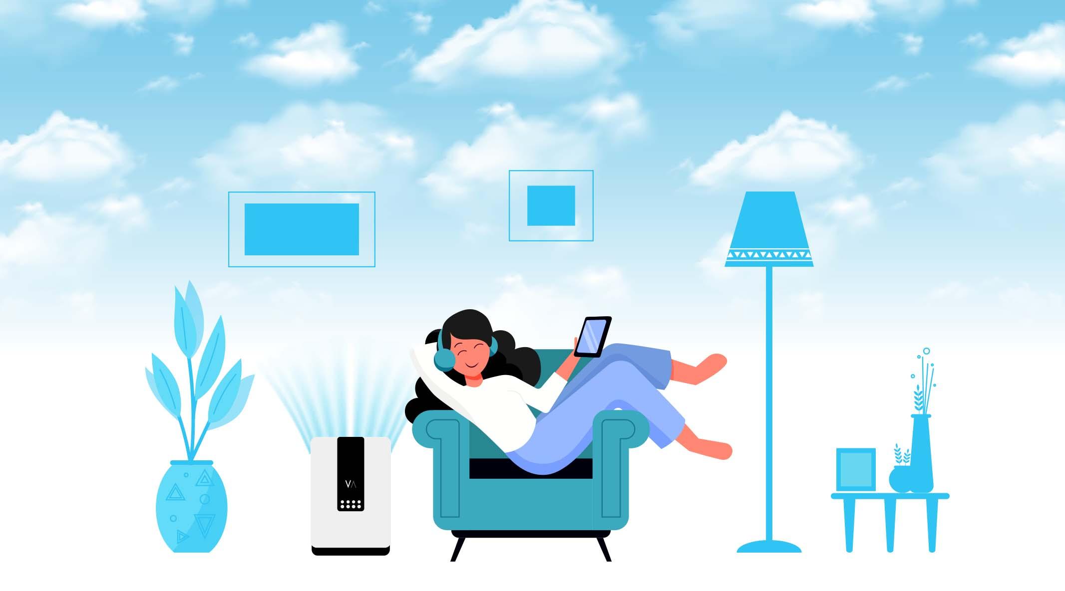 Aire puro en casa y espacios interiores | Beneficios - Mouvair