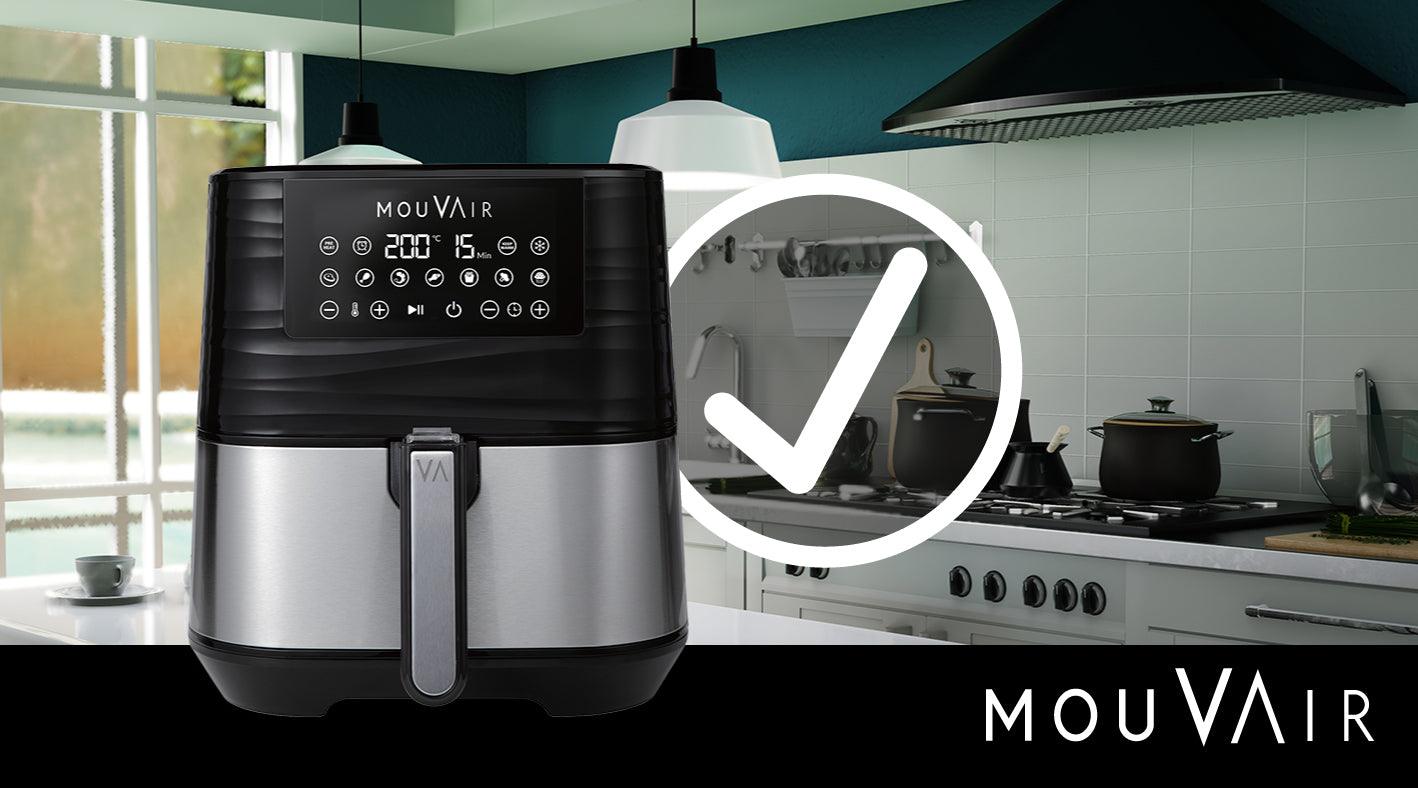 ¿Cómo cuidar tu freidora de aire correctamente? - Mouvair