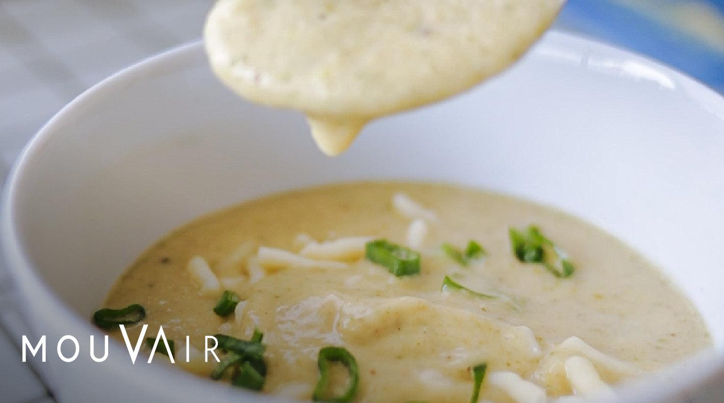 Congelando con Mouvair: Receta de cremas de verduras en freidora de aire - Mouvair