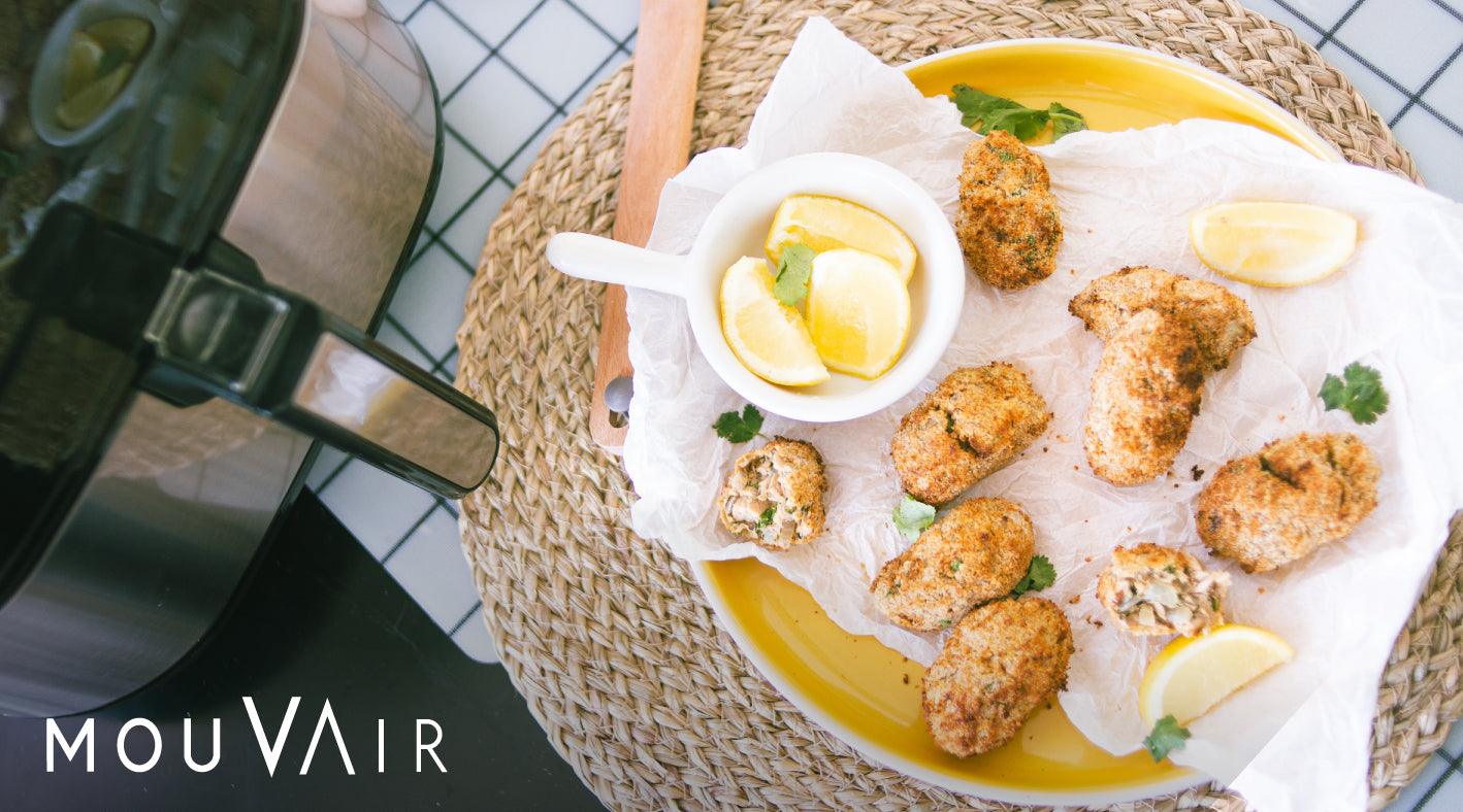 Deliciosa receta de croquetas de atún en freidora de aire - Mouvair