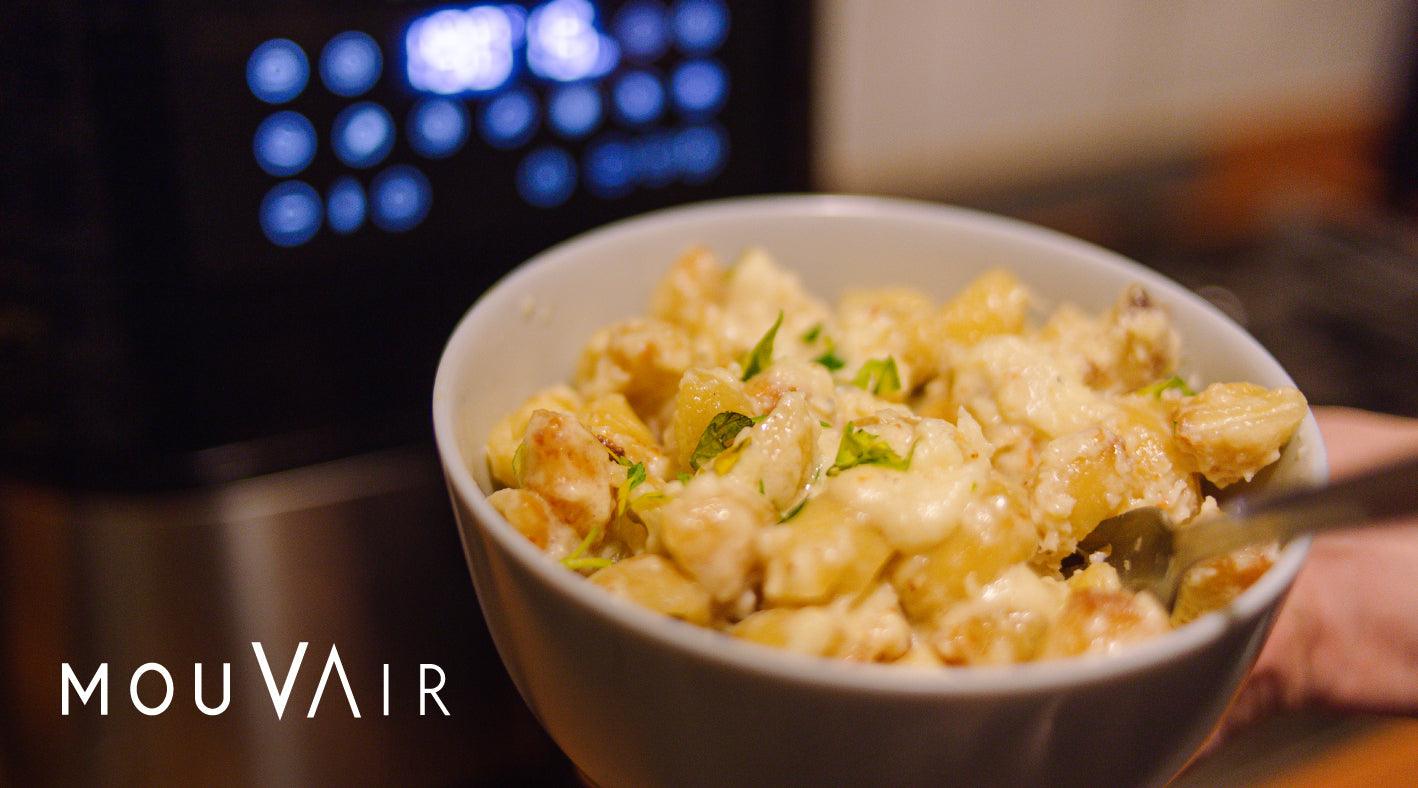 Deliciosa y fácil receta de macarrones con queso en freidora de aire - Mouvair