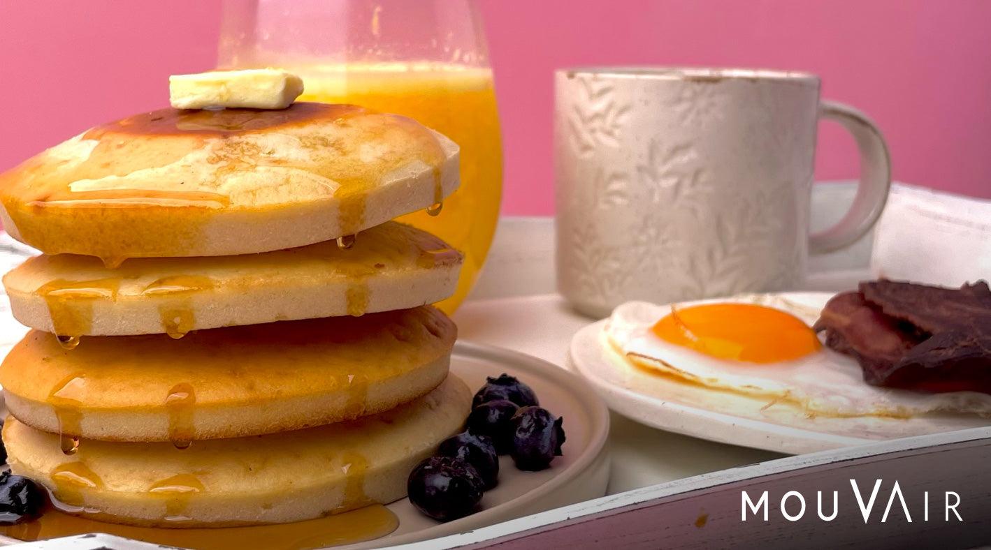 Desayuno americano en freidora de aire