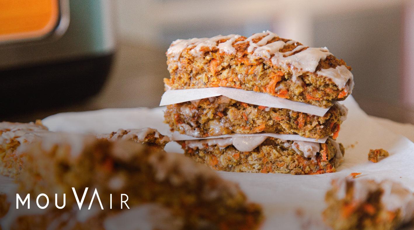 Día del Carrot Cake: Receta de barritas en horno freidora de aire - Mouvair
