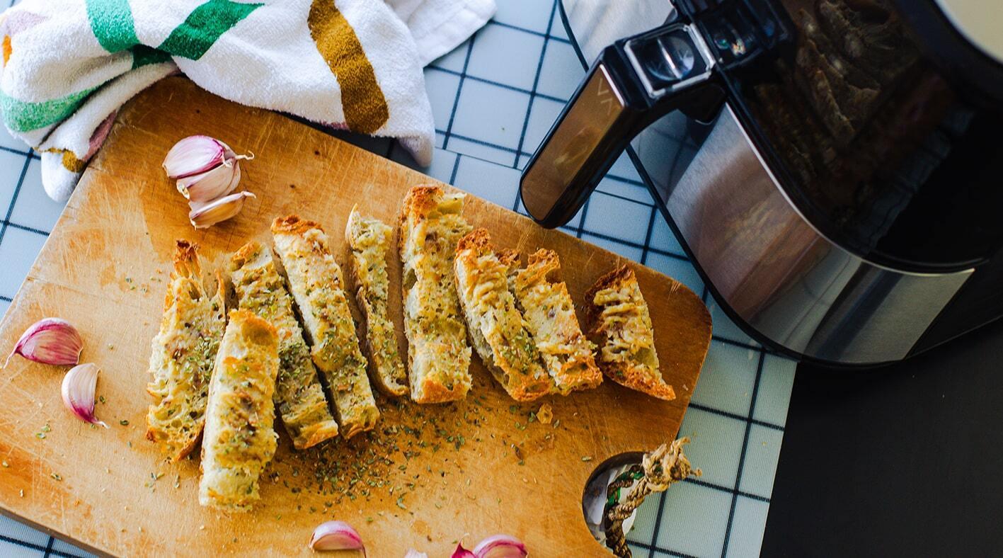 Día Mundial del Ajo: Dip untable en freidora de aire - Mouvair