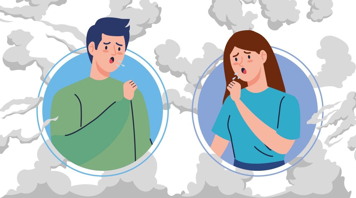 Efectos de la contaminación del aire en la salud - Mouvair