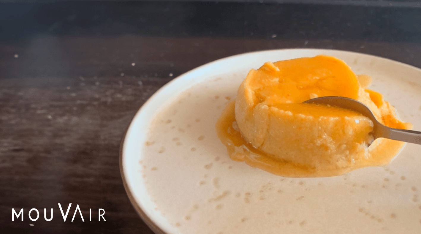 Flan de vainilla en freidora de aire: un postre fácil y rápido para compartir en Semana Santa