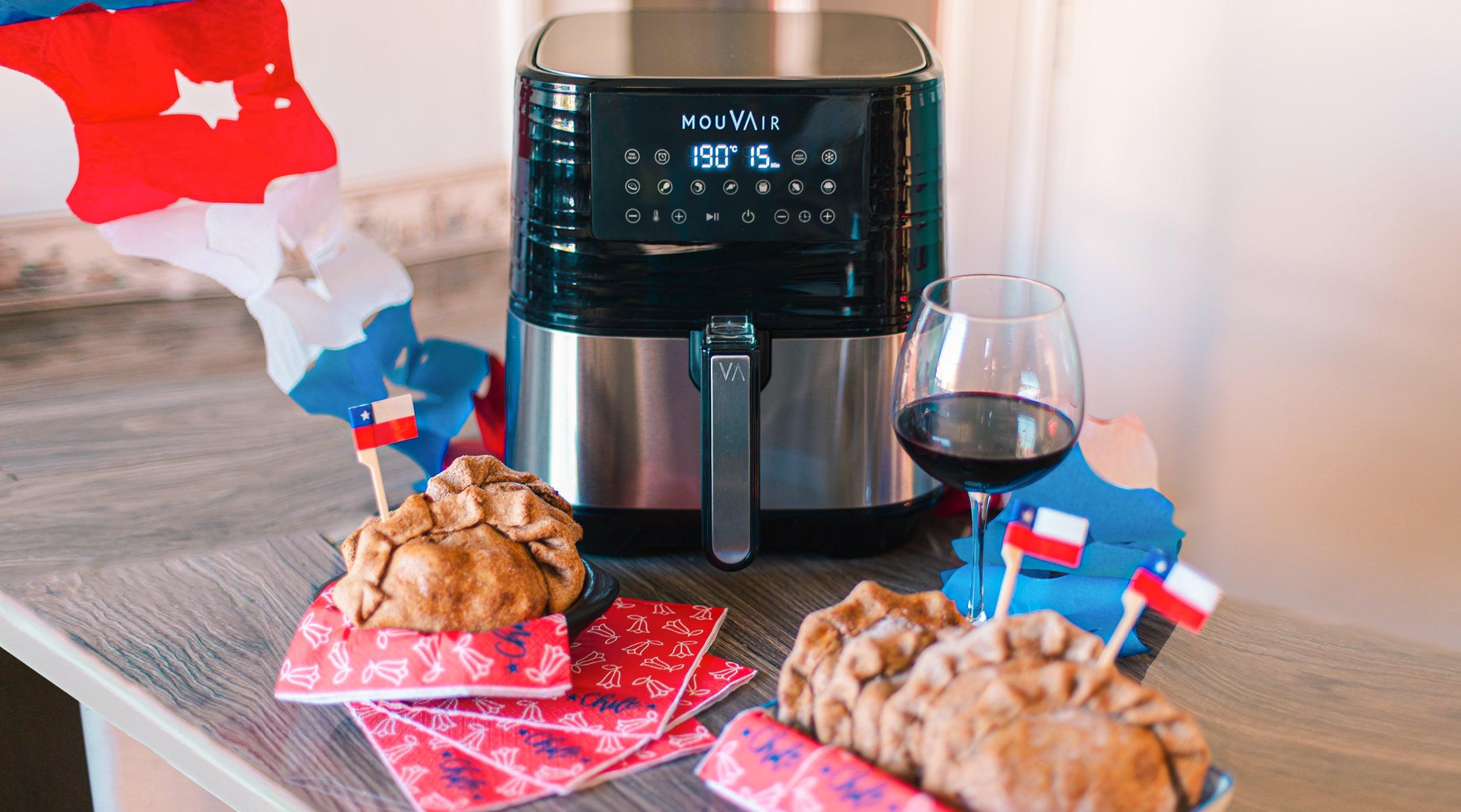 La mejor receta de empanadas de pino en freidora de aire - Mouvair