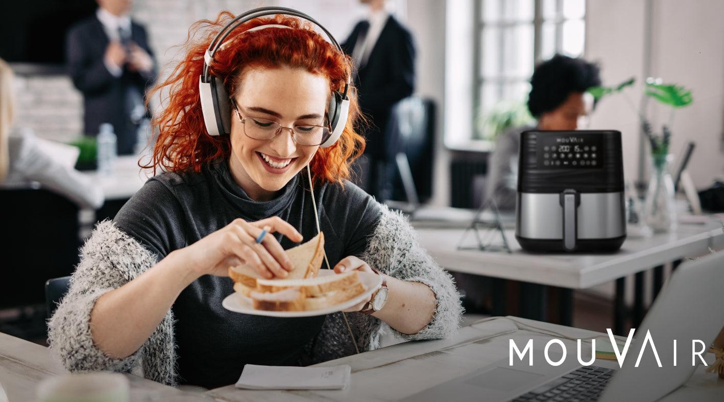 Mouvair te apaña a todas: Un día comiendo en la oficina por menos de $3.500 - Mouvair