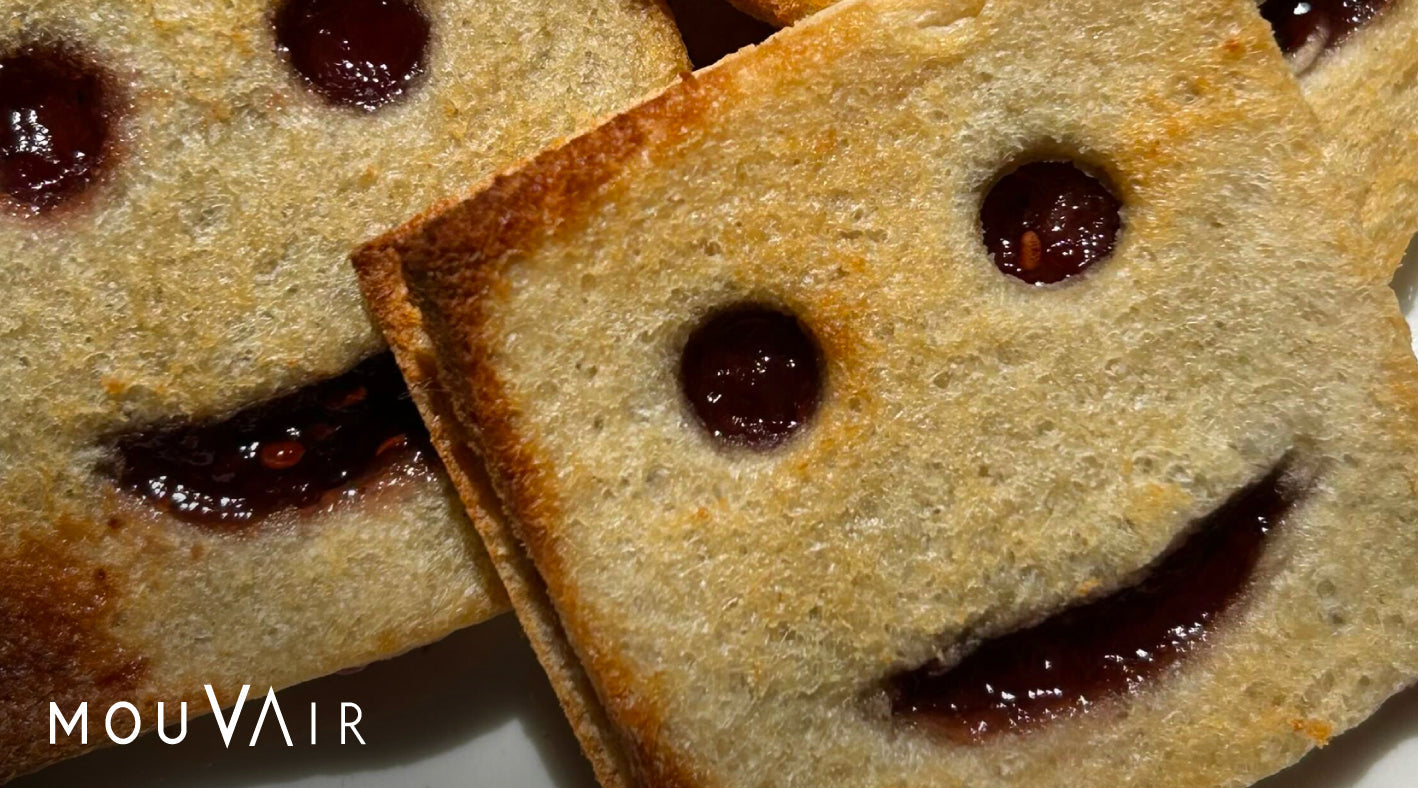 Vuelve a la rutina con Mouvair: Receta de mini sándwiches crujientes en freidora de aire