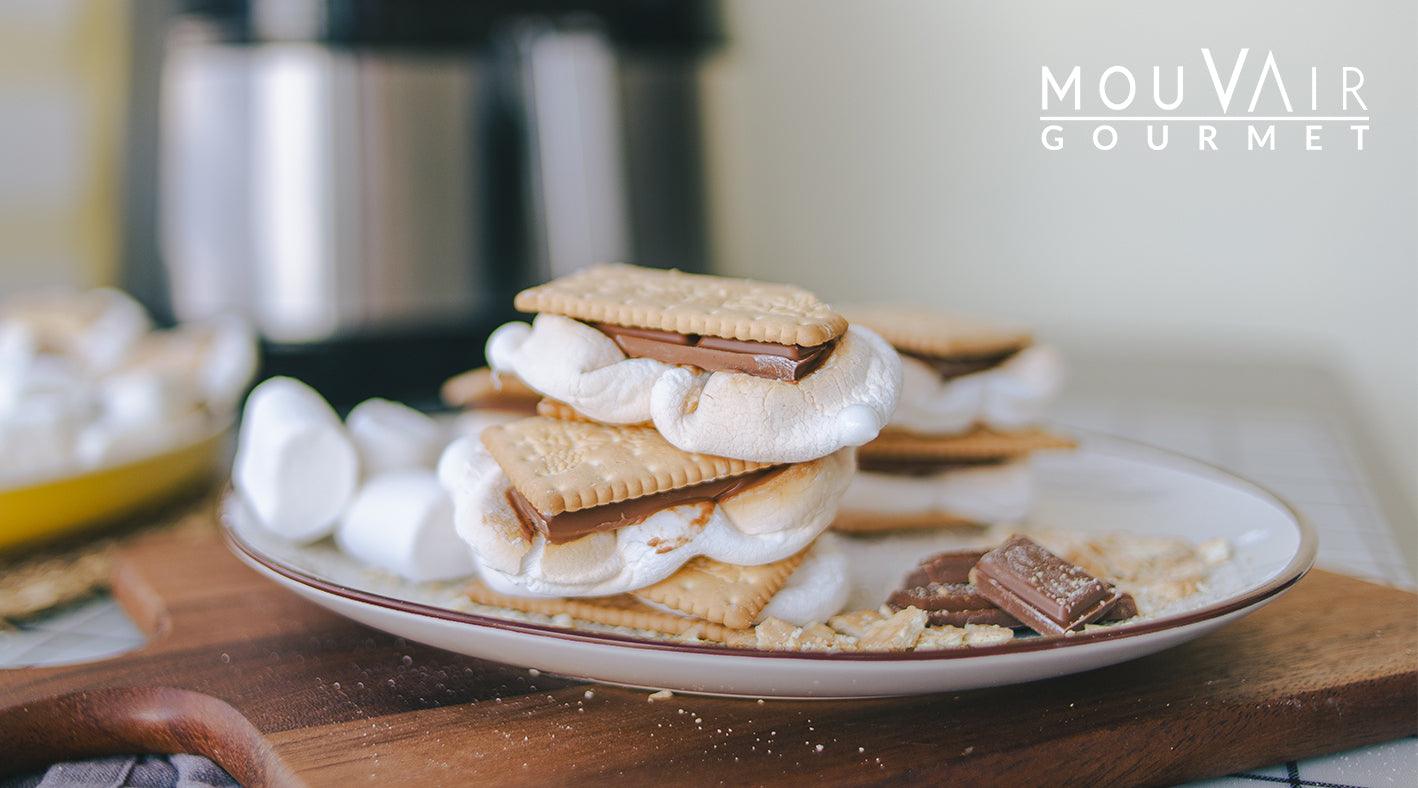 Para los dulceros de corazón: Receta de smores en freidora de aire - Mouvair