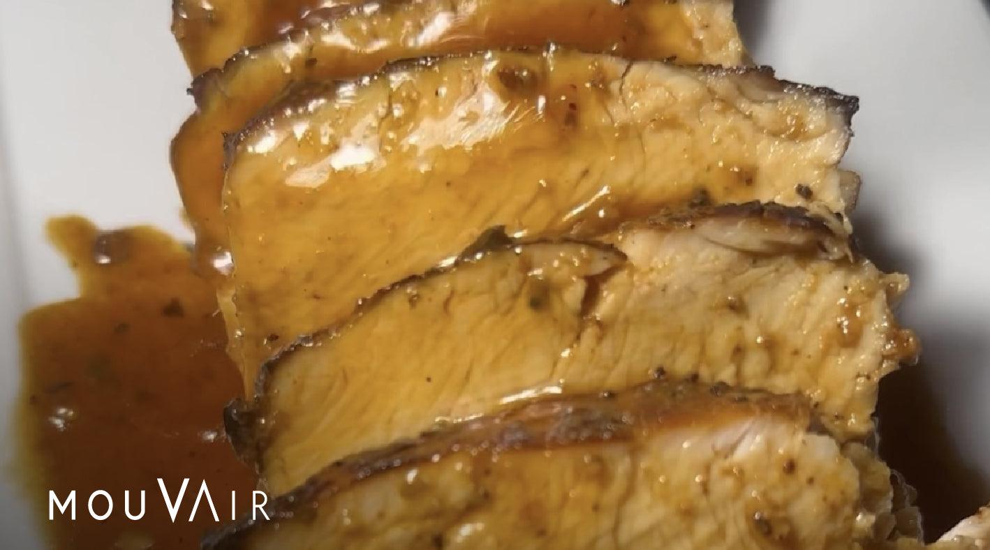 Para un almuerzo proteico: Receta de pavo a la miel en horno freidora