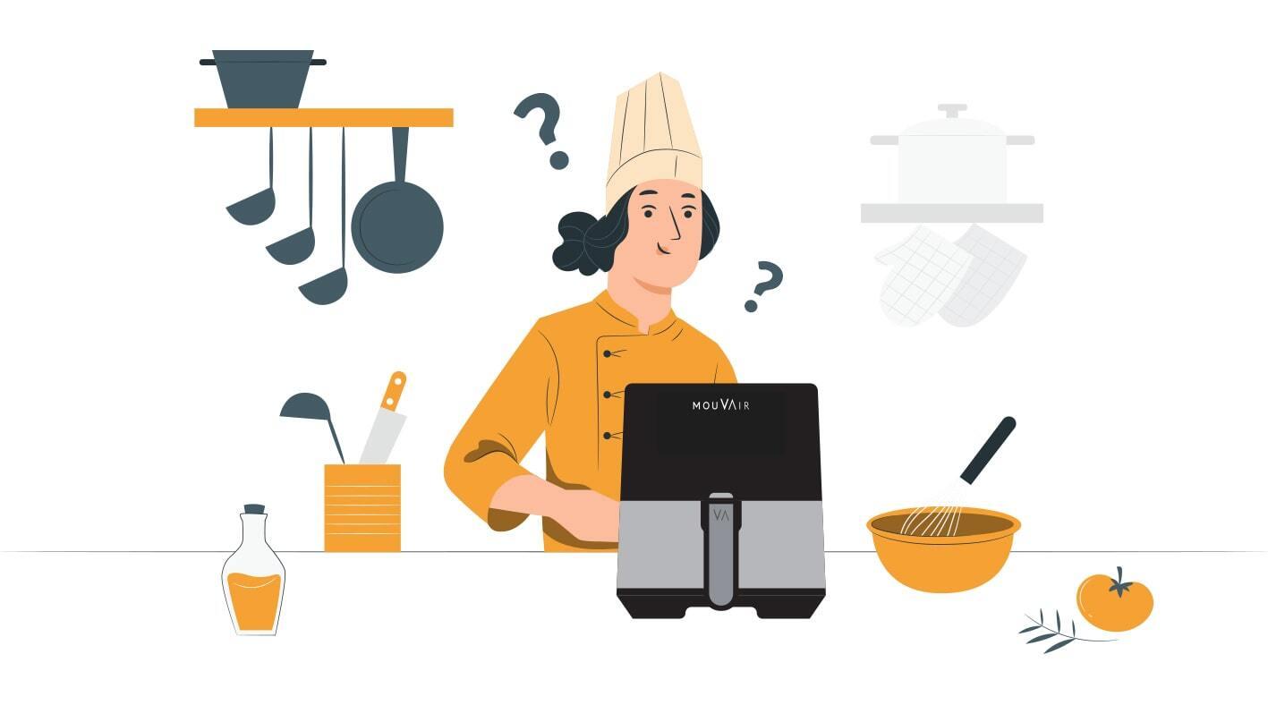 ¿Qué es una freidora de aire y para qué sirve? - Mouvair