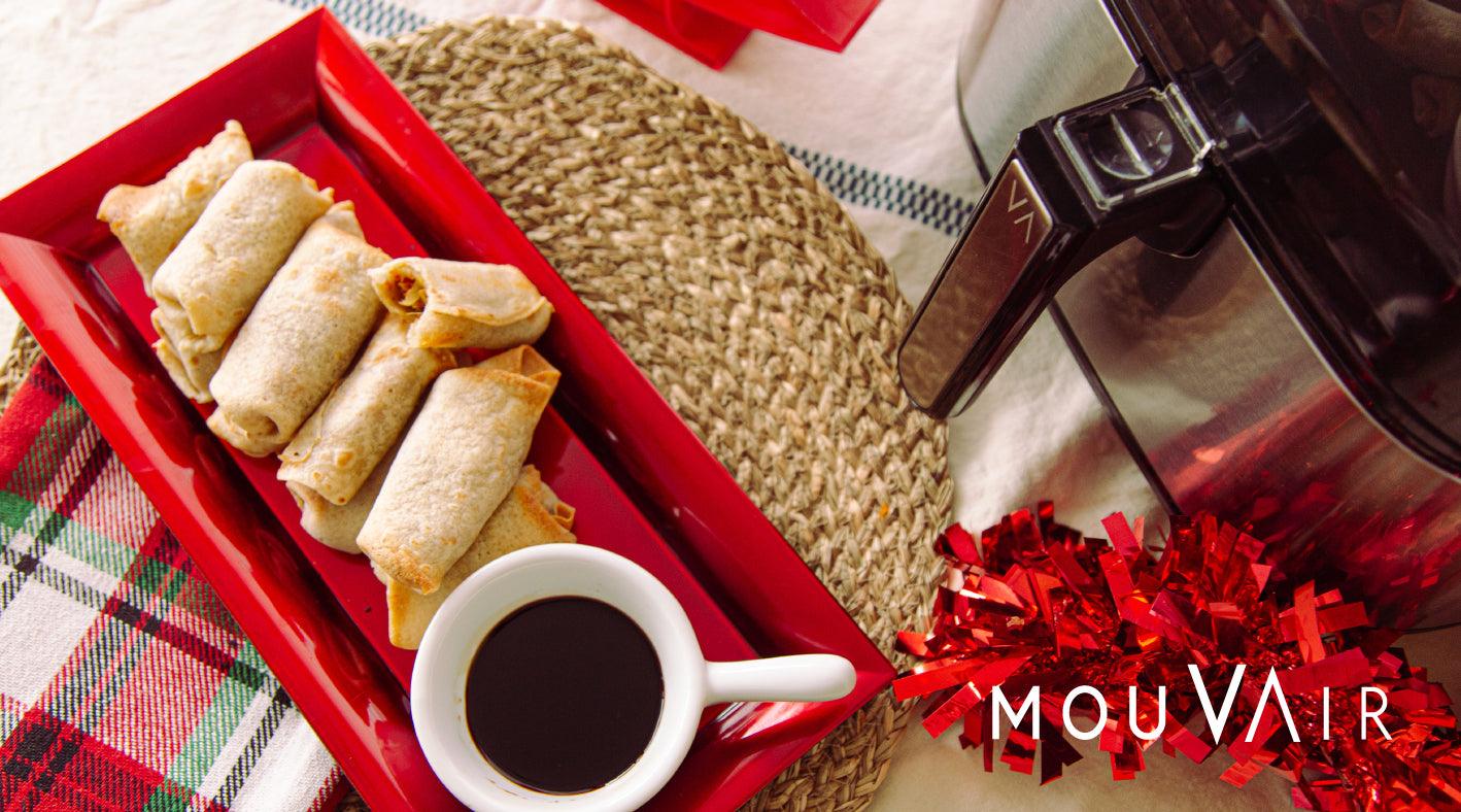 Receta #MouvairChef del mes: Arrollados primavera en freidora de aire - Mouvair