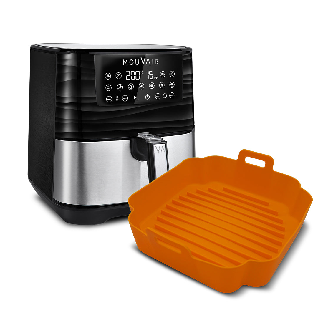 Freidora de Aire 5.5L Mouvair Gourmet + Molde de Silicona