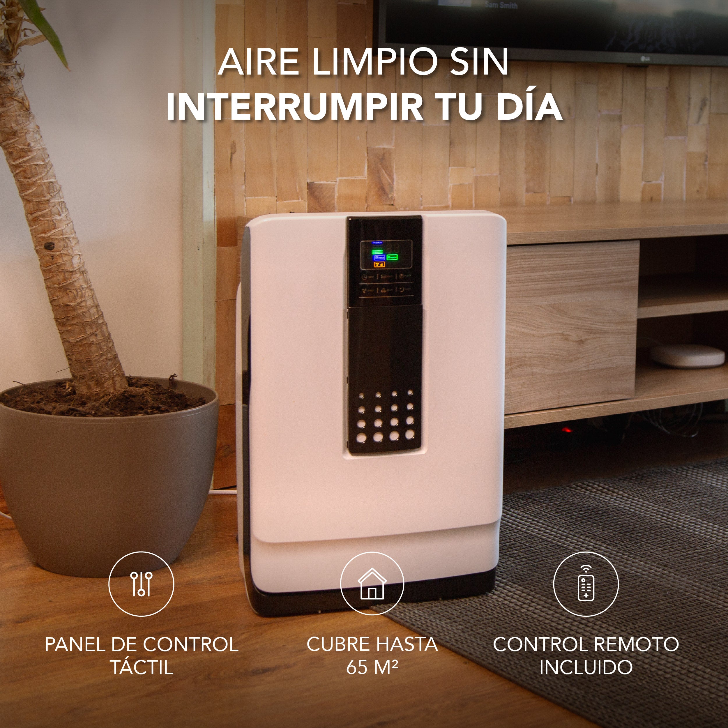 Purificador de Aire Mouvair Zen con HEPA H13 (Grado Médico)