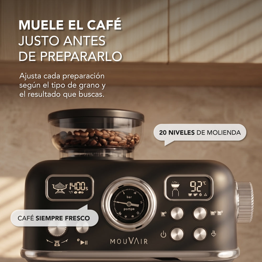 Cafetera Mouvair Barista Pro