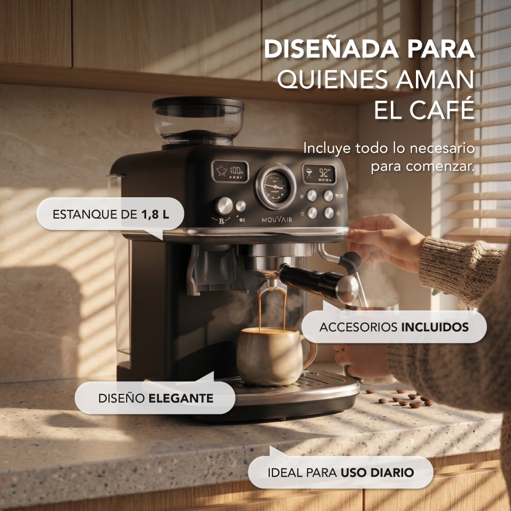 Cafetera Mouvair Barista Pro