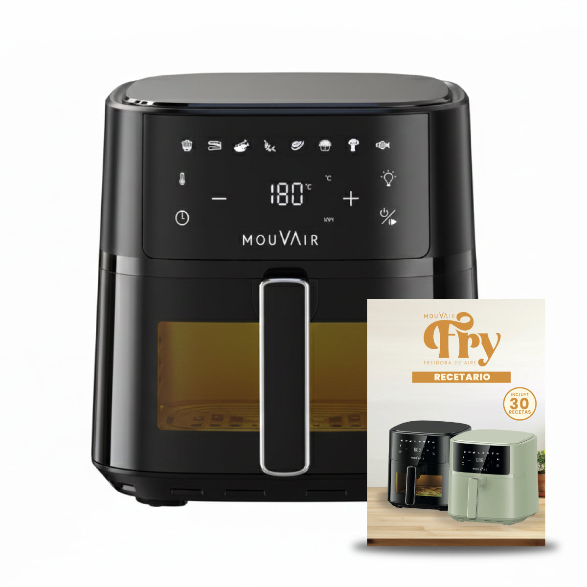 Freidora de Aire 6L Mouvair Clear Fry