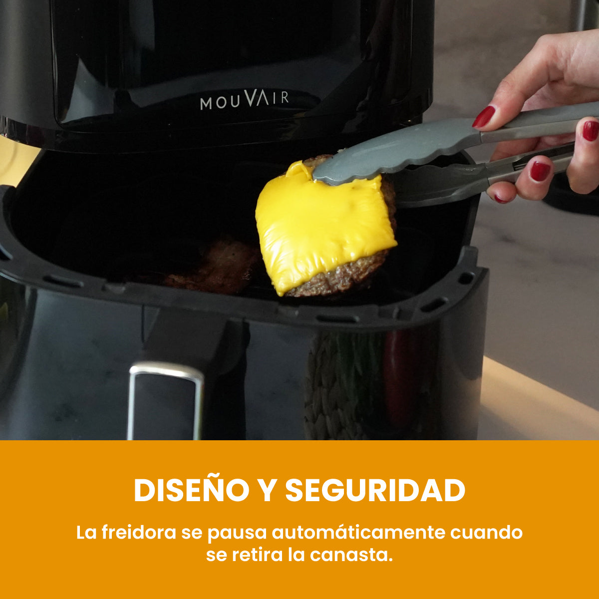 Freidora de Aire 6L Mouvair Clear Fry