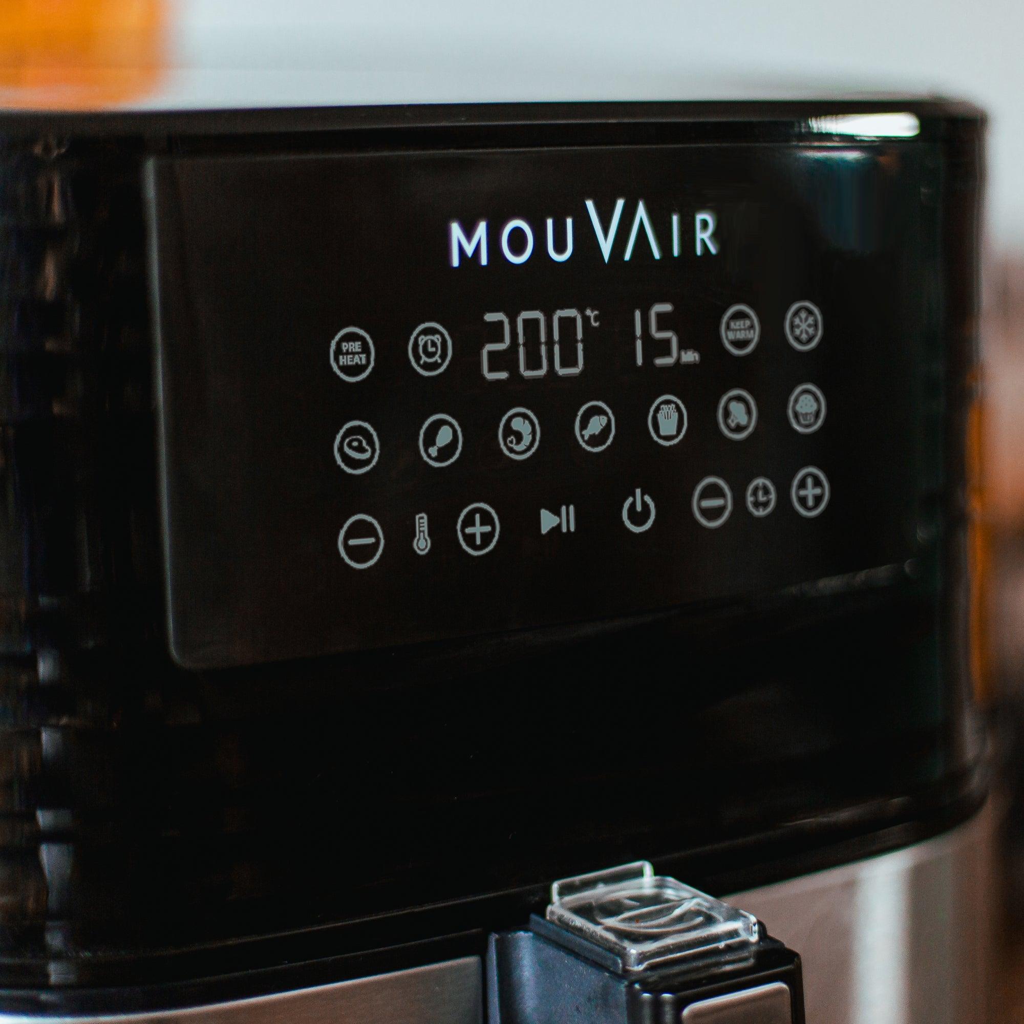 Freidora de Aire 5.5L Mouvair Gourmet + Molde de Silicona
