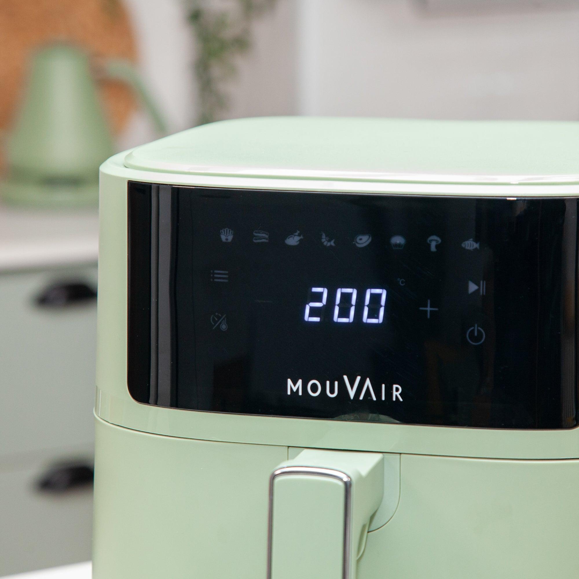 Freidora de Aire 6 L Mouvair Fry + Recetario Hipocalórico - Mouvair