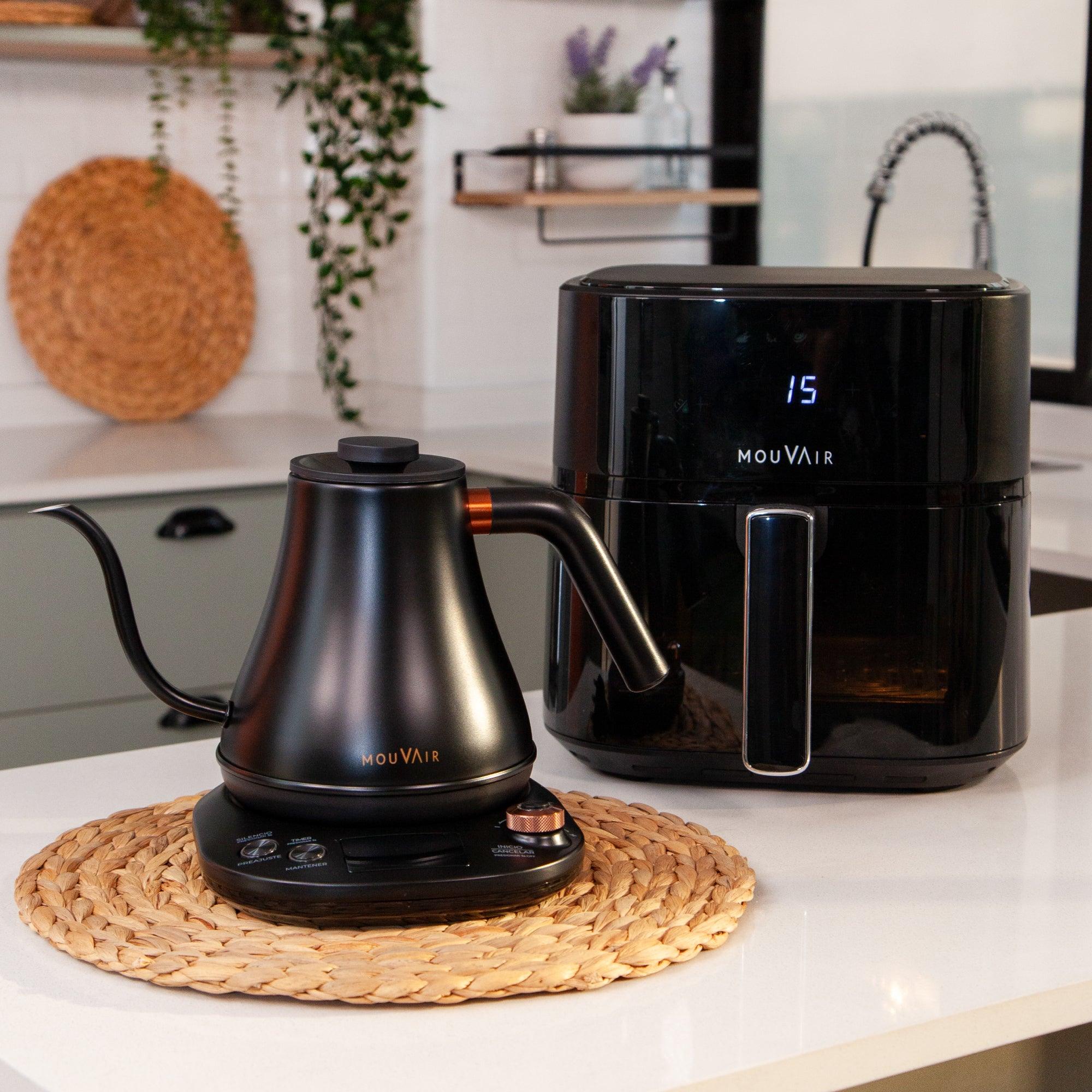 Freidora de Aire Mouvair Clear Fry + Hervidor Inteligente Mouvair Swan - Mouvair