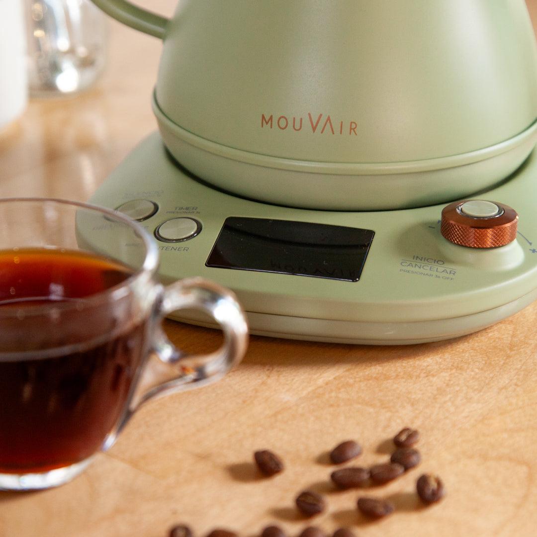 Hervidor Eléctrico con Control de Temperatura Inteligente Cuello Cisne Mouvair Swan - Mouvair