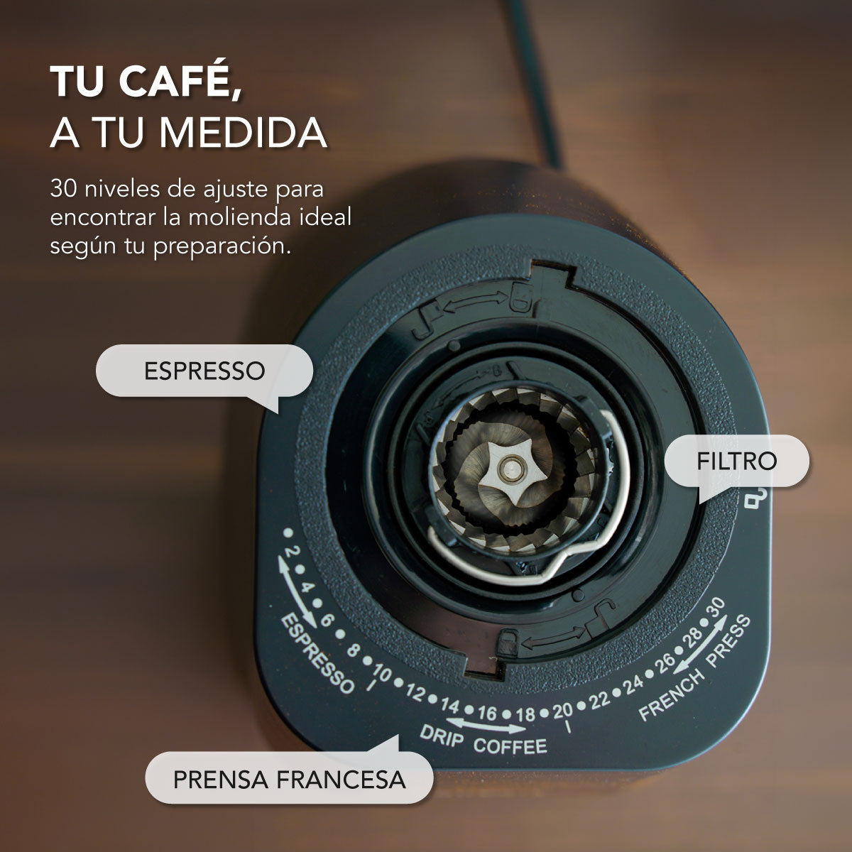 Preventa Molinillo de café Mouvair Grind