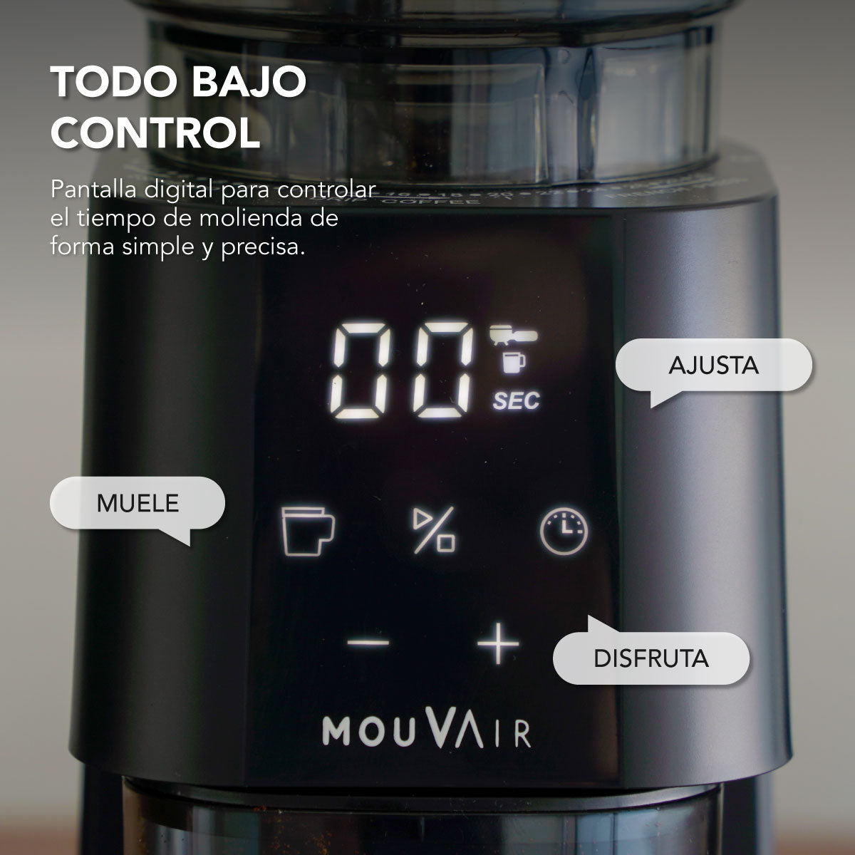 Preventa Molinillo de café Mouvair Grind