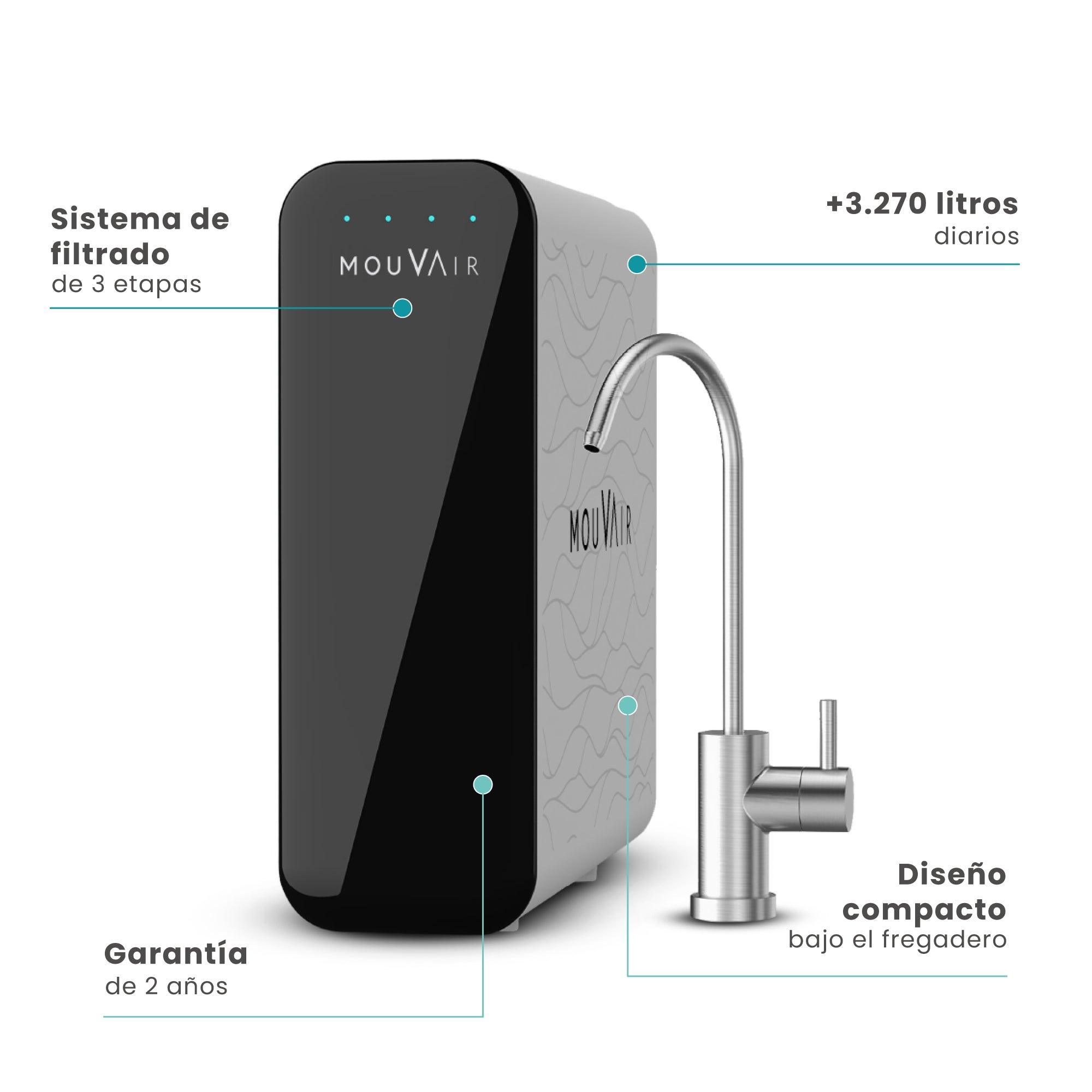 Purificador de Agua Ultrafiltración (No incluye instalación) - Mouvair