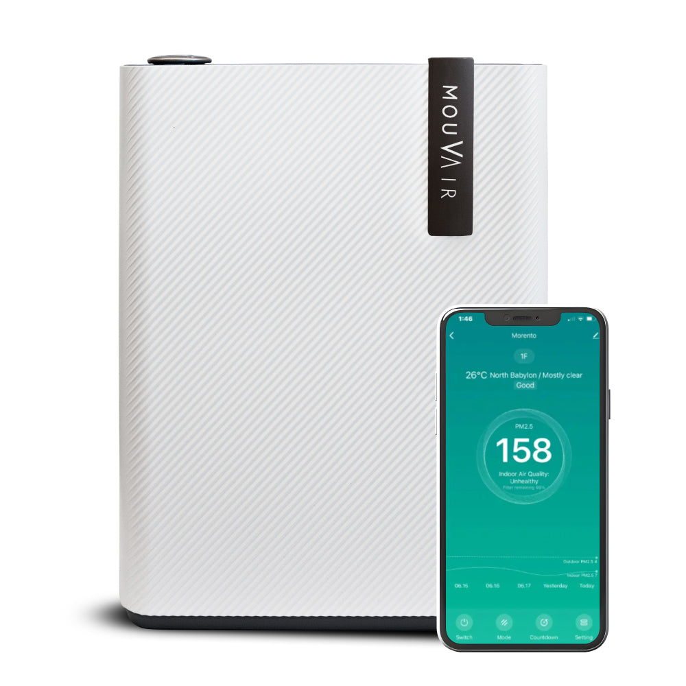 Purificador de aire Mouvair Calm + Filtro HEPA H13