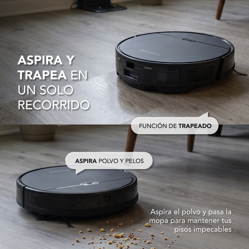 Aspiradora Robot y Trapeadora Mouvair Smart Clean