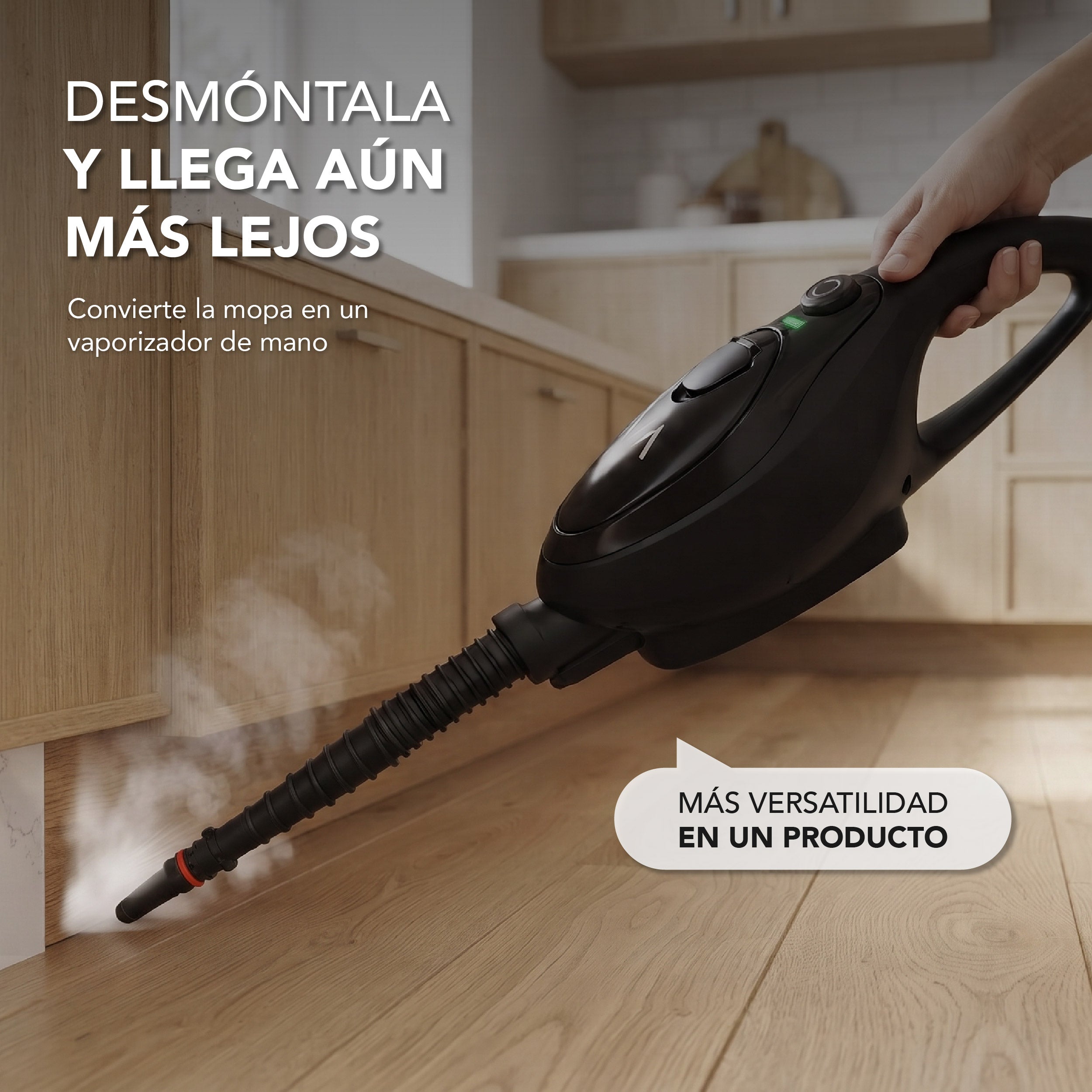 Mopa a vapor 8 en 1 Mouvair Steam