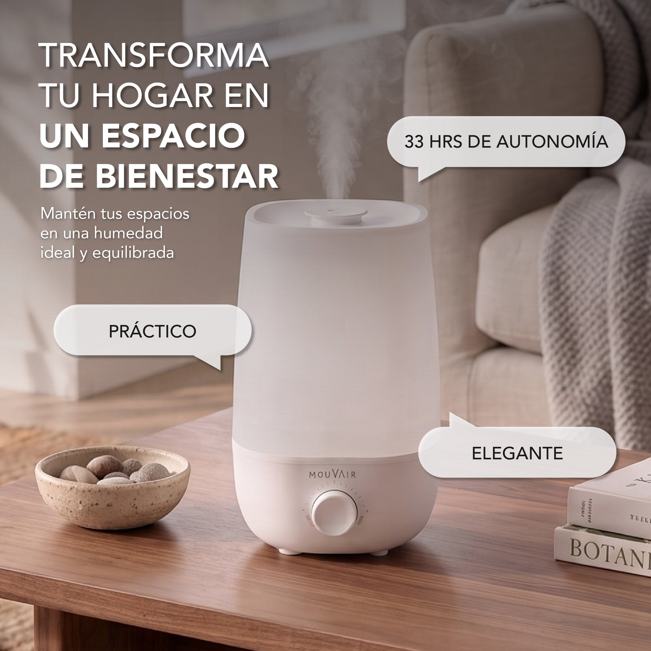 Humidificador Mouvair Cloud