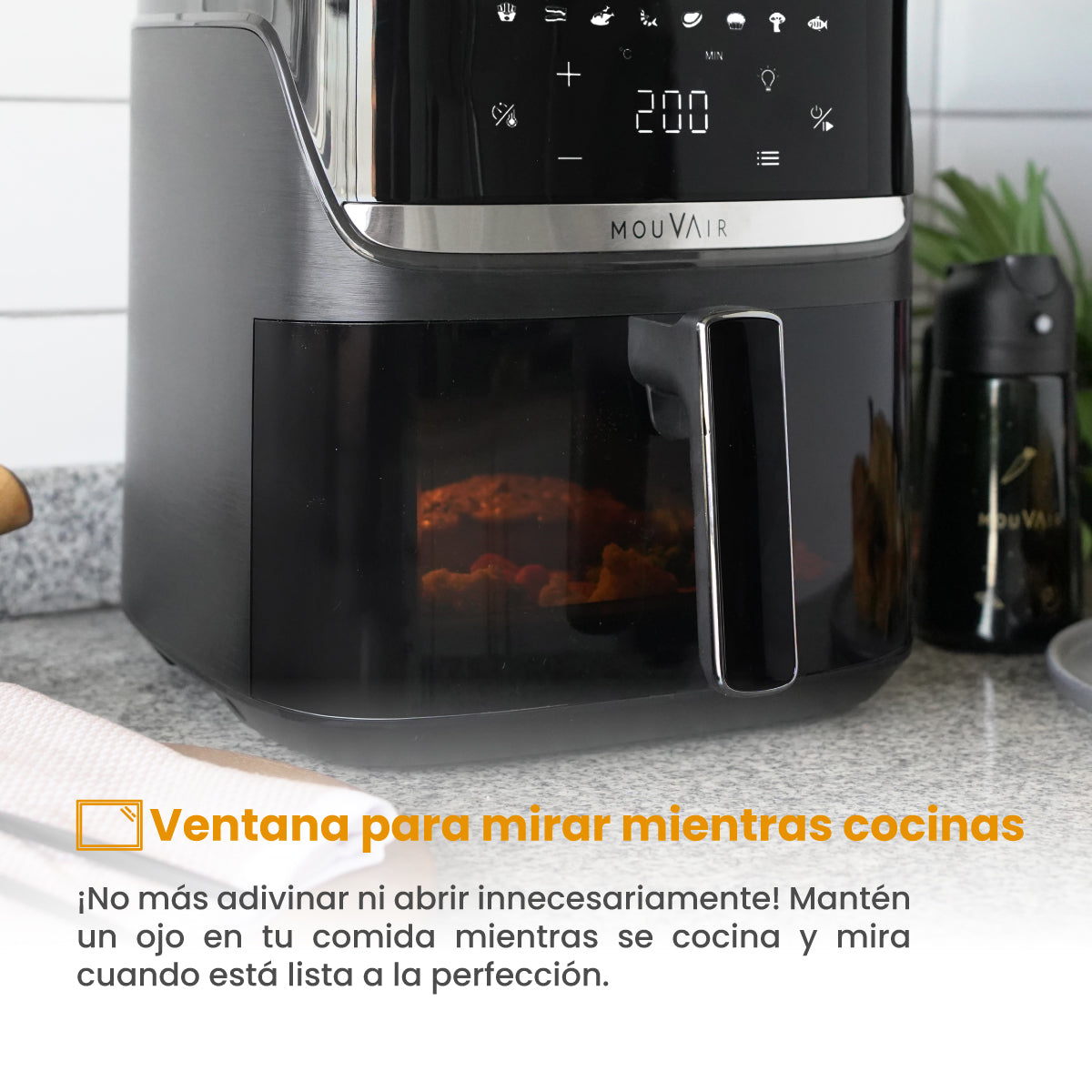 Freidora de Aire 7,6 L Mouvair Supreme