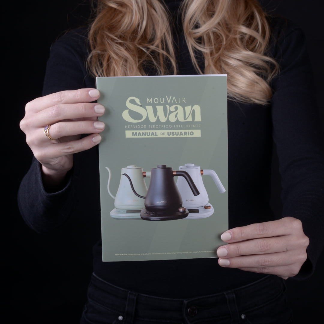 Hervidor Eléctrico Inteligente Cuello Cisne Mouvair Swan