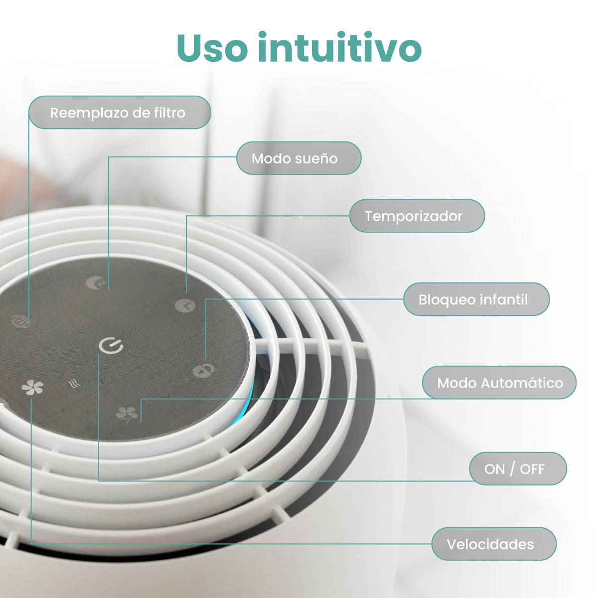 Purificador de aire Mouvair Vital