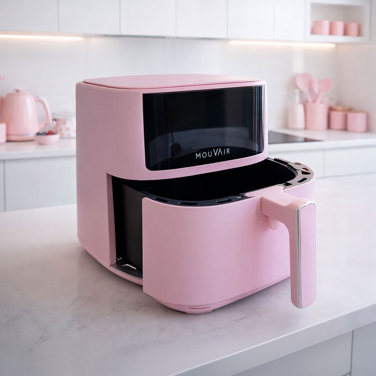 Freidora de Aire 6L Mouvair Fry Rosa (Edición Limitada)