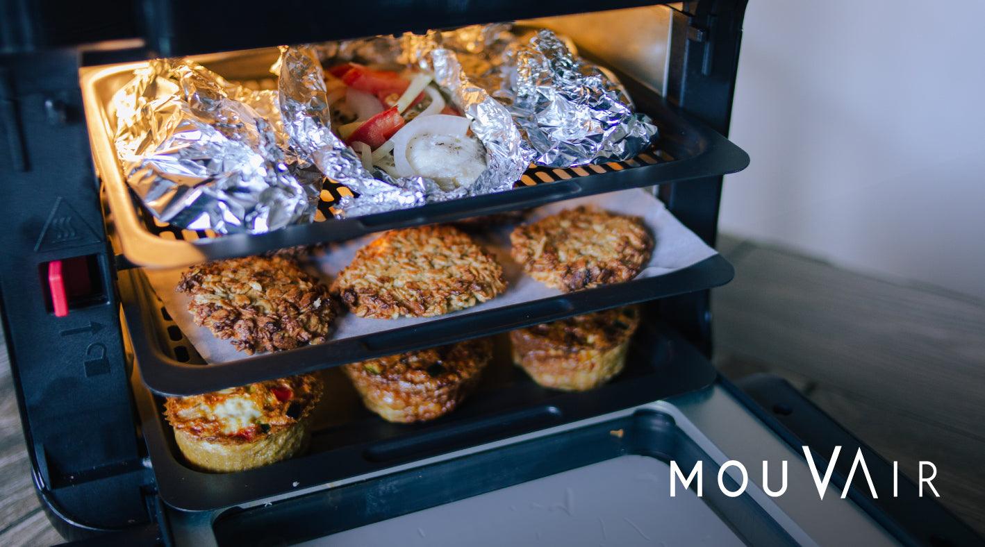 Mouvair te apaña: 3 recetas para organizar tu menú en horno freidora de aire - Mouvair