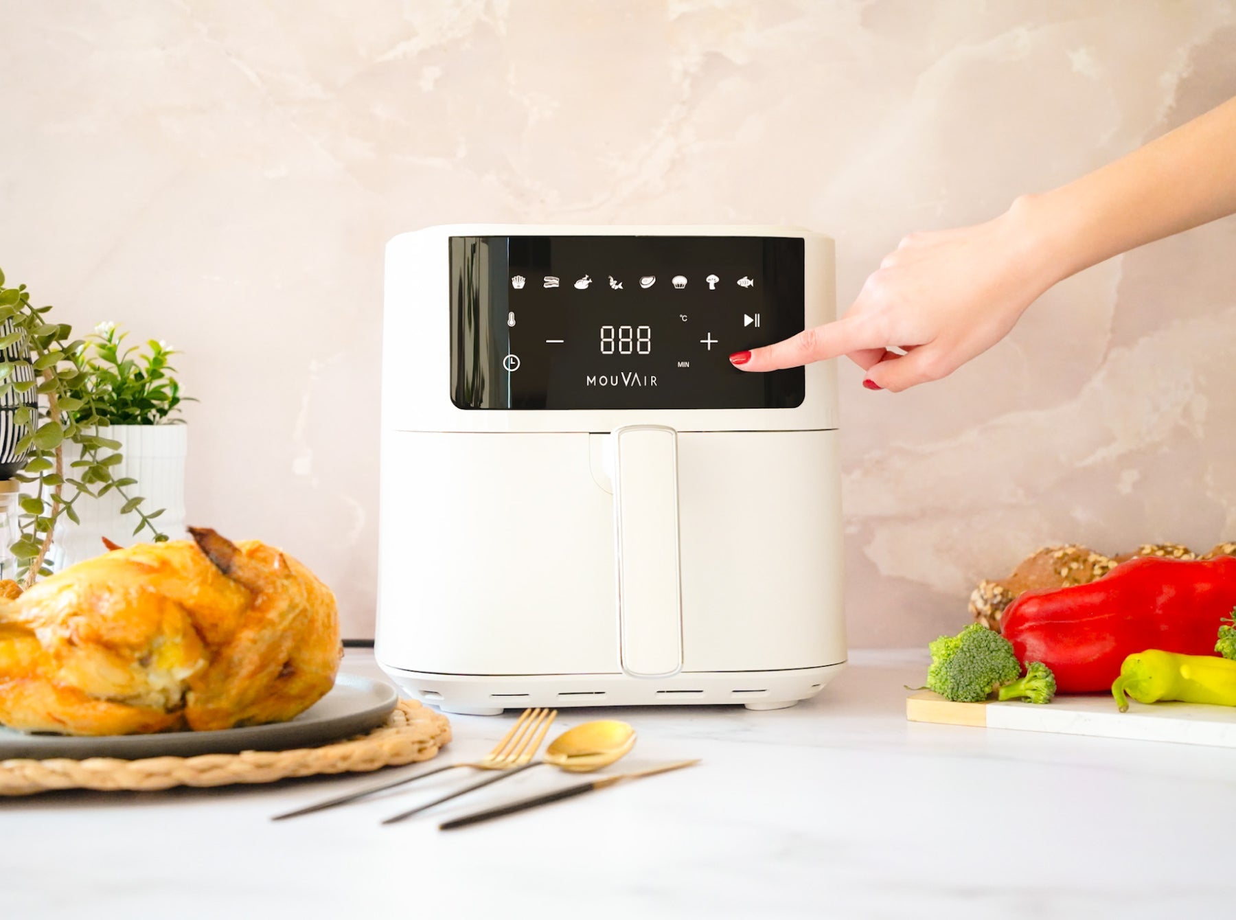 ¿Cuántos litros debe tener una freidora de aire? Guía según tu familia