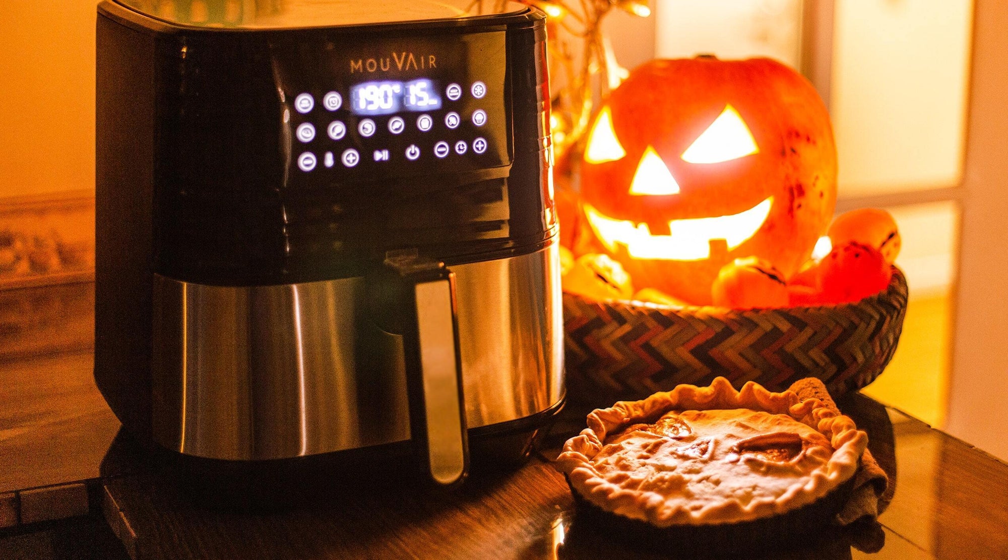 Halloween en Mouvair: Receta de pumpkin pie en freidora de aire - Mouvair