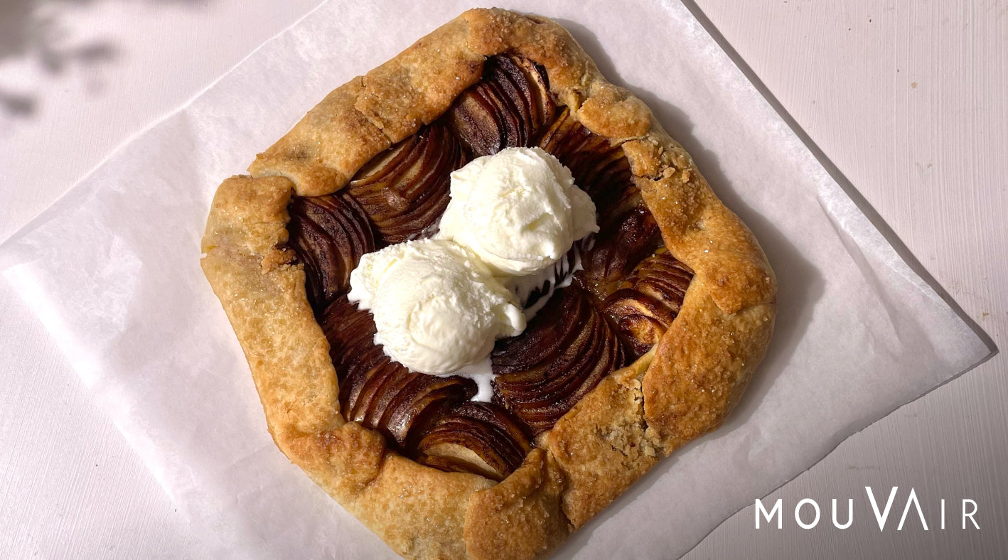 Dulce y sano: Receta de galette de manzana en freidora de aire