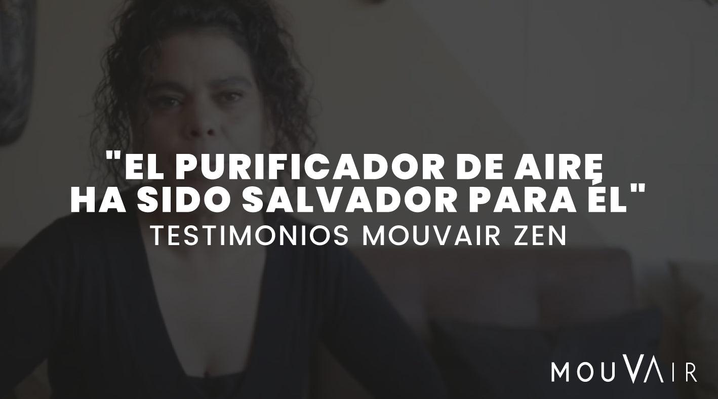 "El purificador de aire ha sido salvador": Conoce el testimonio de Claudia con nuestro Mouvair Zen - Mouvair