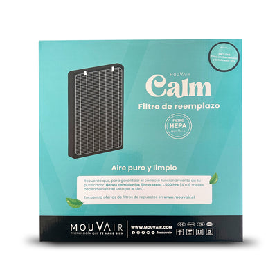Filtros de reemplazo Mouvair Calm H13 con Catalizador (grado médico)