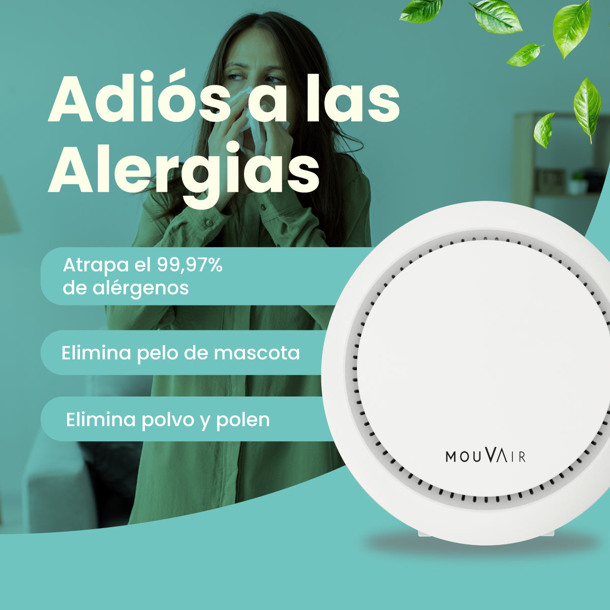 Purificador de Aire Mouvair Om