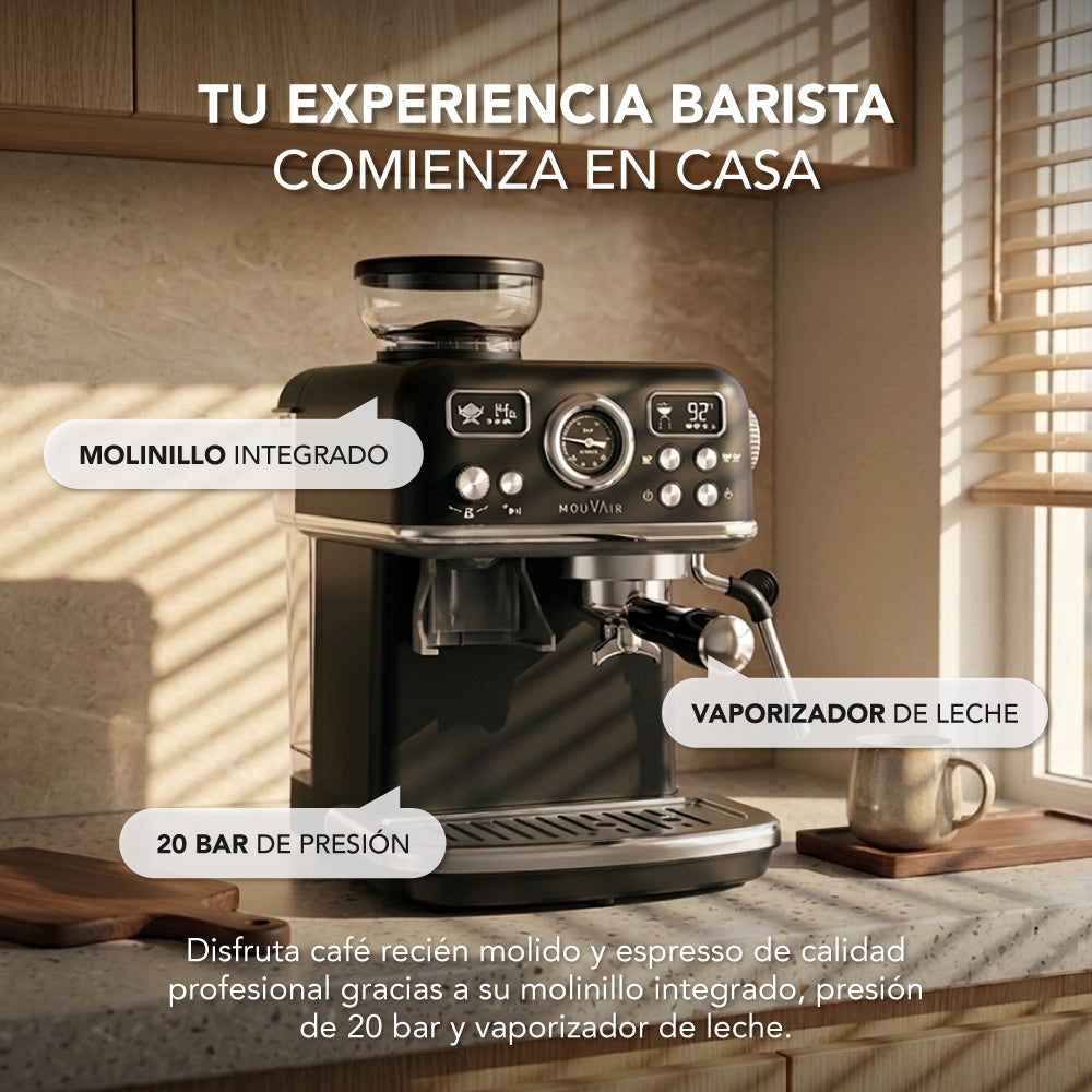 Cafetera Mouvair Barista Pro