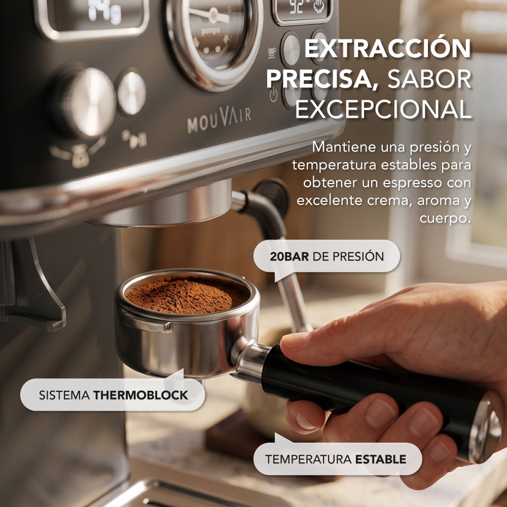 Cafetera Mouvair Barista Pro