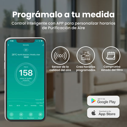 Purificador de aire Mouvair Calm + Filtro HEPA H13