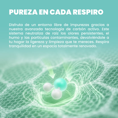 Purificador de Aire Inteligente con APP Mouvair Calm HEPA H13 con humidificador